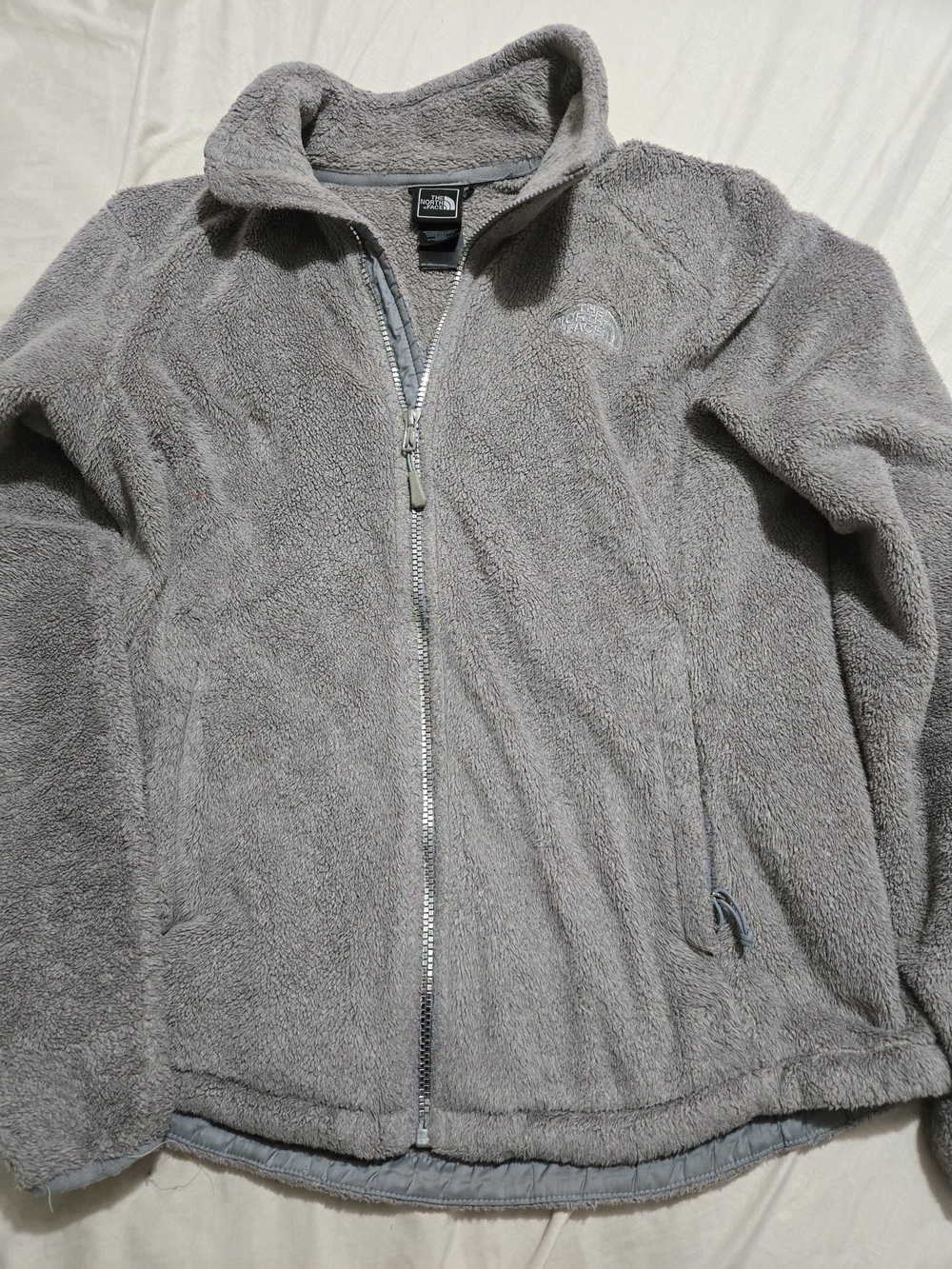 The North Face Women's Light Gray Fleece Jacket